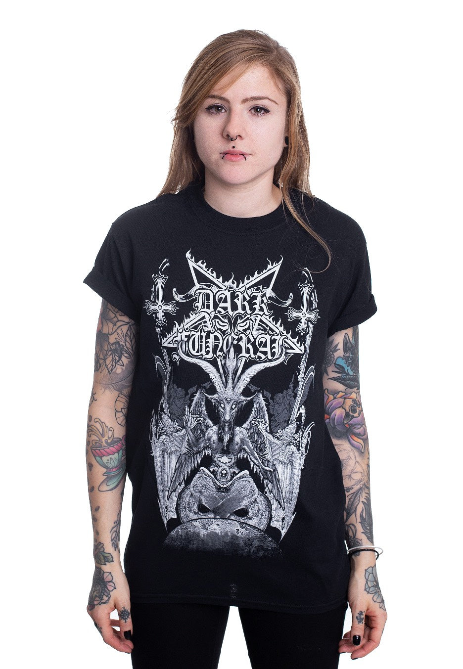 Dark Funeral - Baphomet - T-Shirt | Women-Image