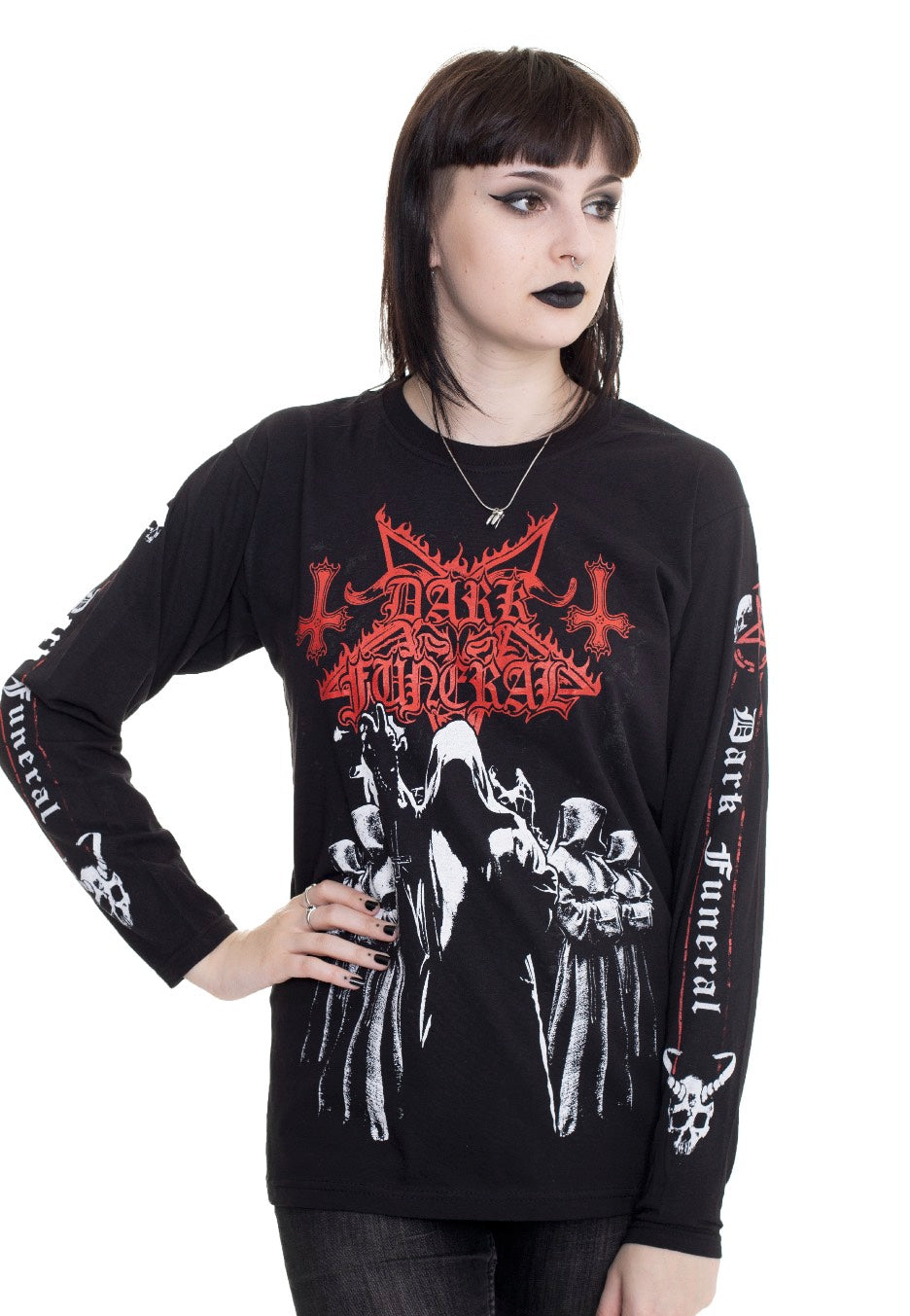 Dark Funeral - Shadow Monks - Longsleeve | Women-Image