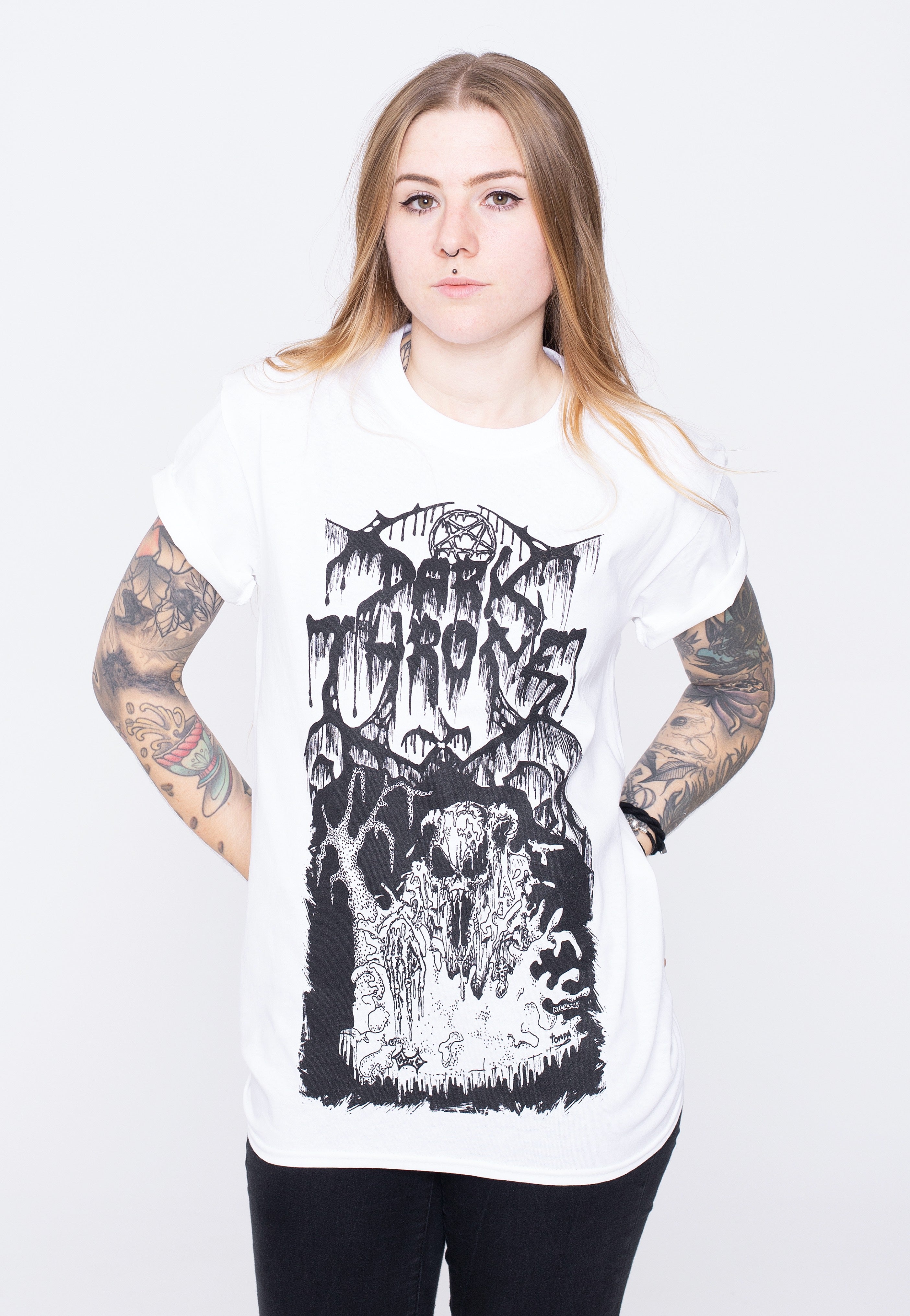 Darkthrone - Sempiternal Past White - T-Shirt | Women-Image