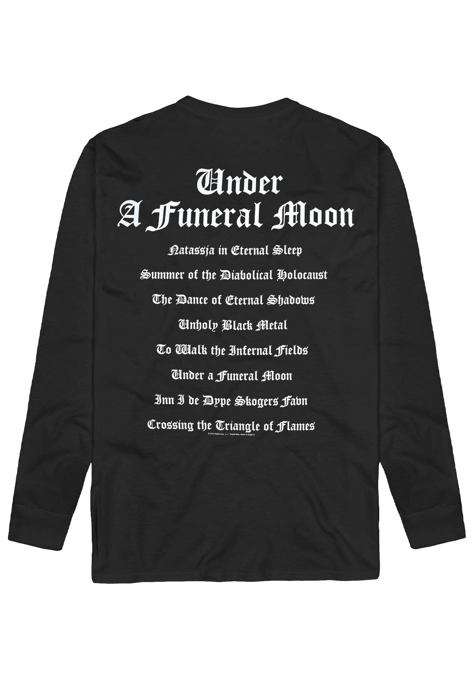 Darkthrone - Under A Funeral Moon / Album - Longsleeve | Neutral-Image