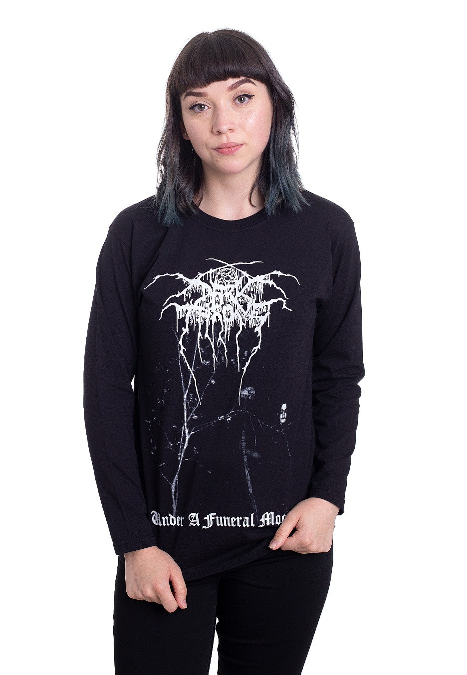 Darkthrone - Under A Funeral Moon / Album - Longsleeve | Women-Image