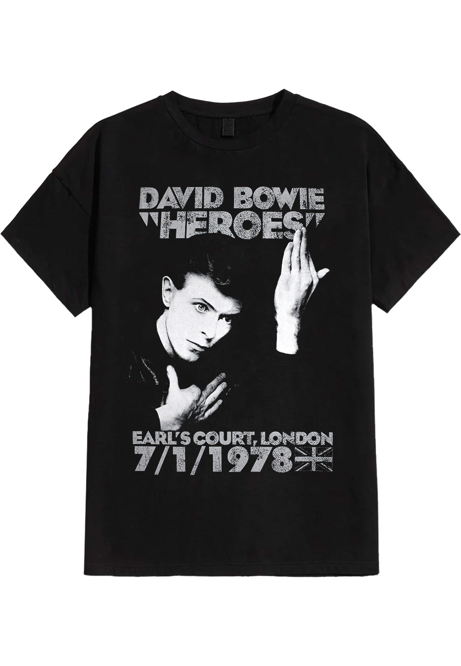 David Bowie - Heroes Earls Court - T-Shirt | Neutral-Image