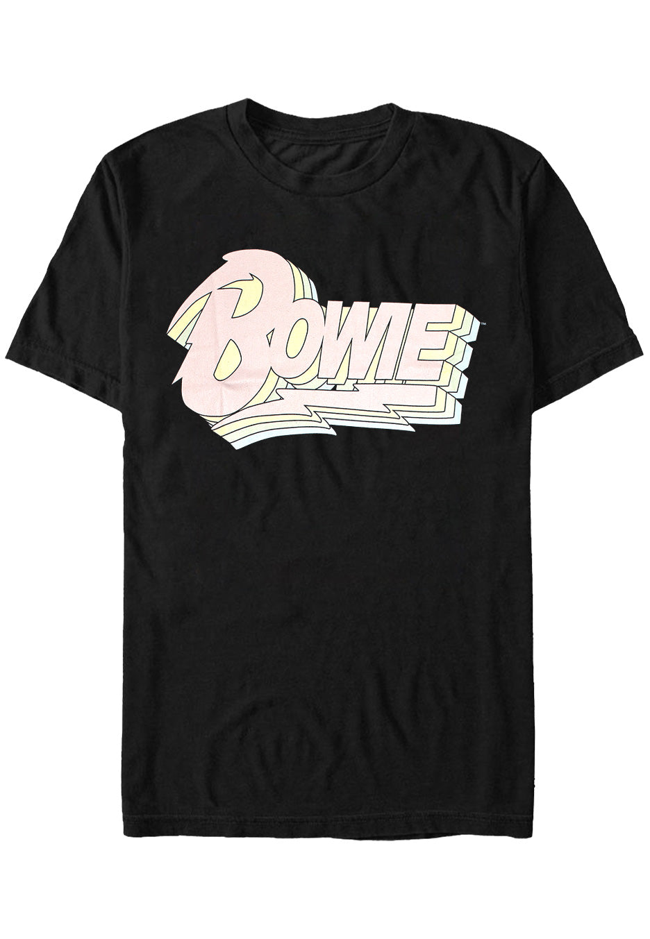 David Bowie - Pastel Colour - T-Shirt | Neutral-Image