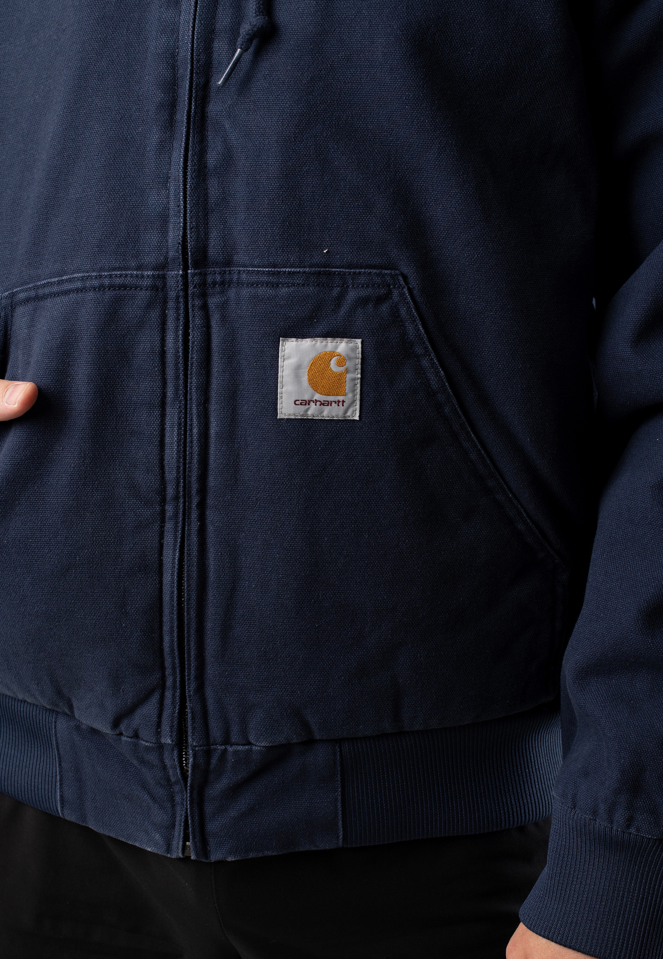 Carhartt WIP - Active Heavy Stone Wash Blue - Jacket | Men-Image