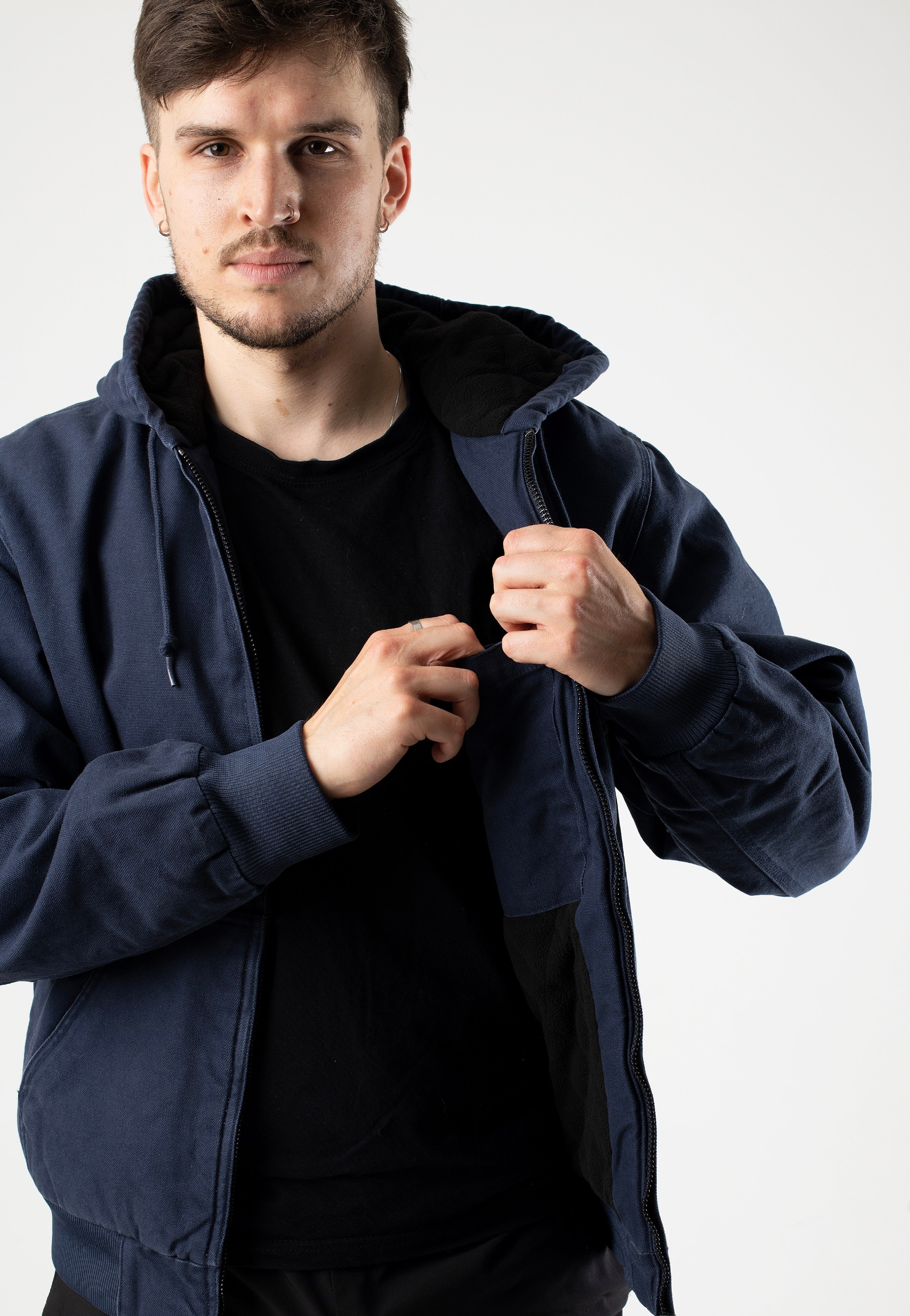 Carhartt WIP - Active Heavy Stone Wash Blue - Jacket | Men-Image