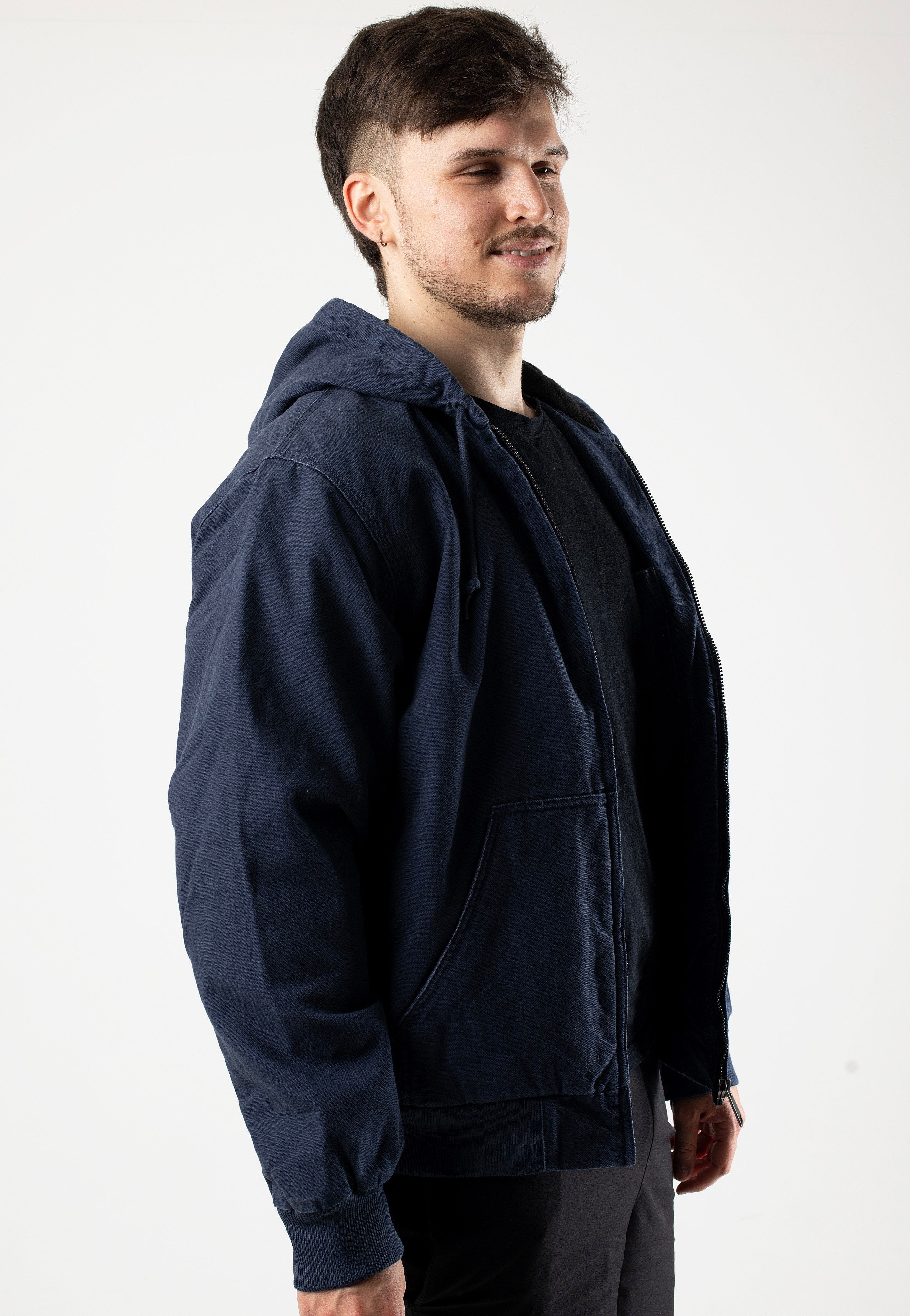 Carhartt WIP - Active Heavy Stone Wash Blue - Jacket | Men-Image