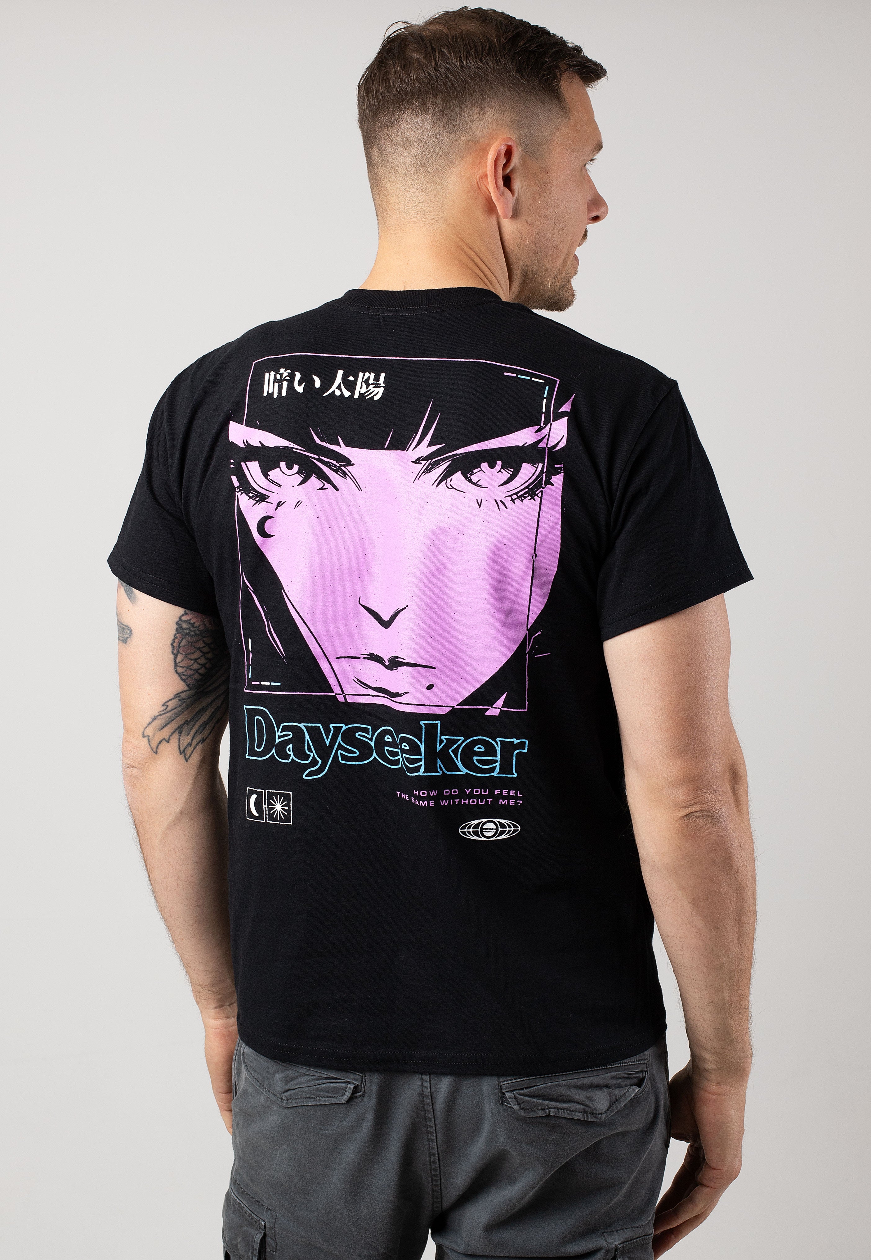 Dayseeker - Angry Anime Girl - T-Shirt | Men-Image