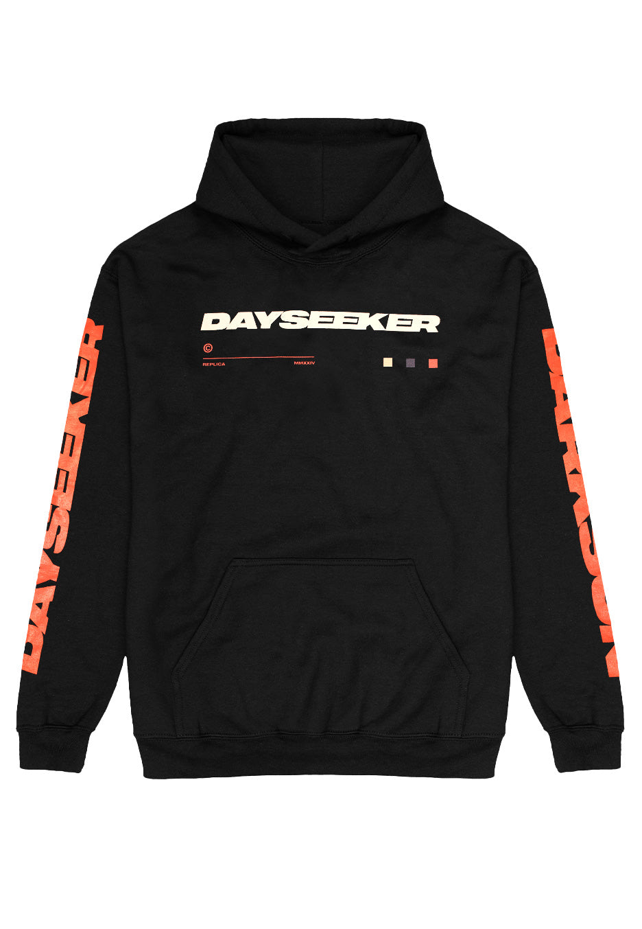 Dayseeker - Replica Floral - Hoodie | Neutral-Image