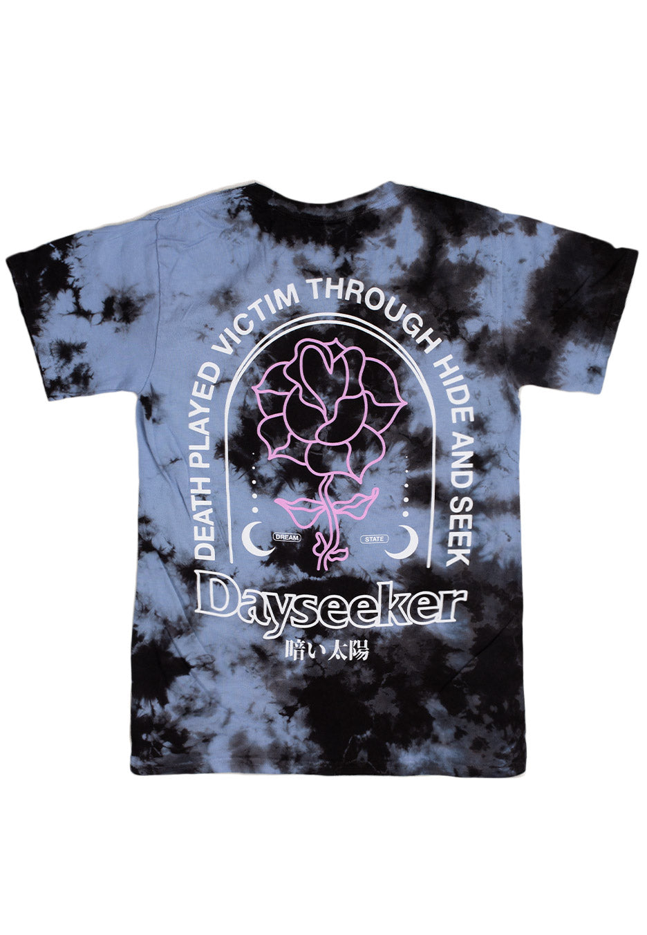 Dayseeker - Rose Blue/Black Tie Dye - T-Shirt | Neutral-Image