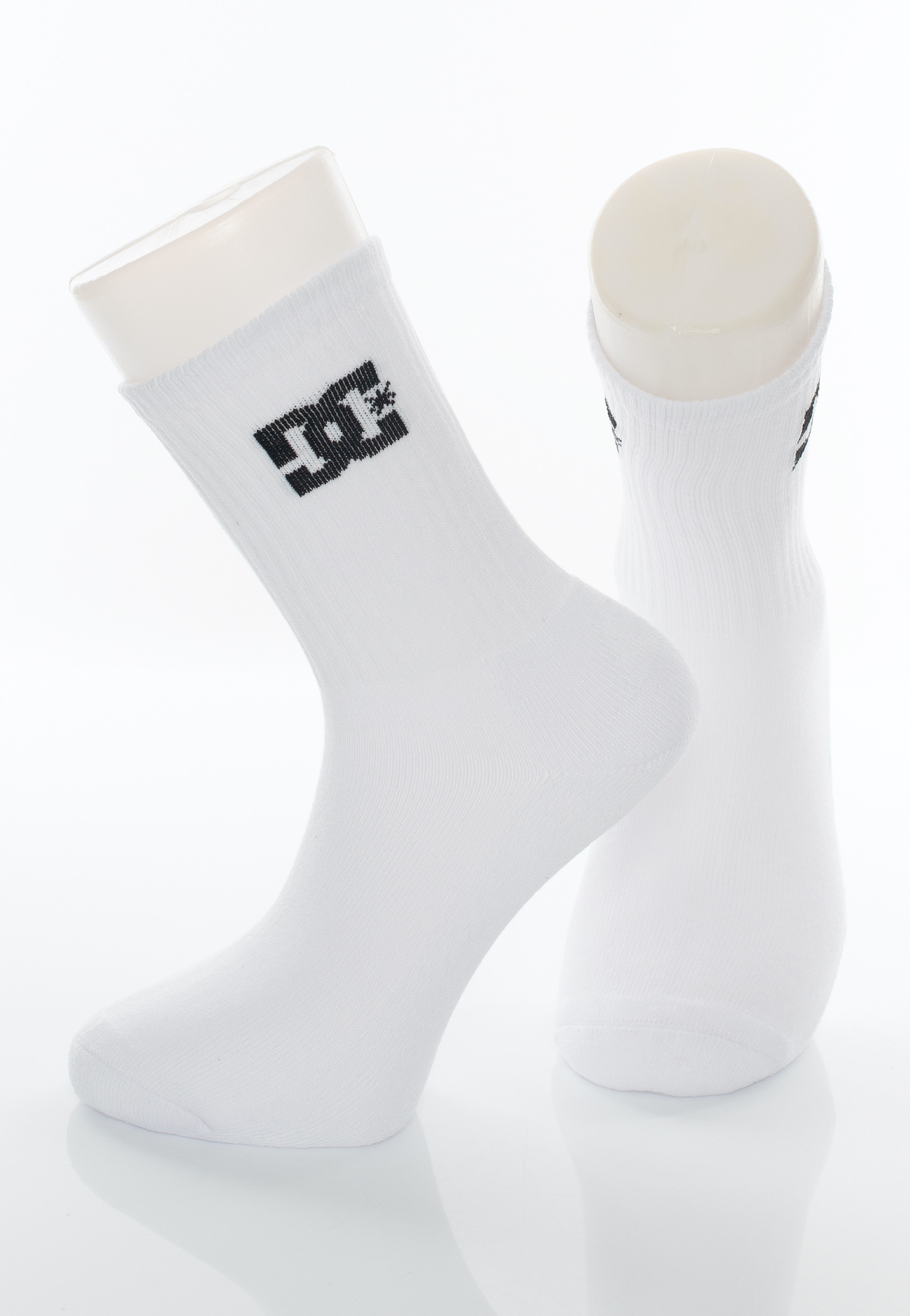 DC - Crew Pack Of 3 Snow White - Socks | Neutral-Image