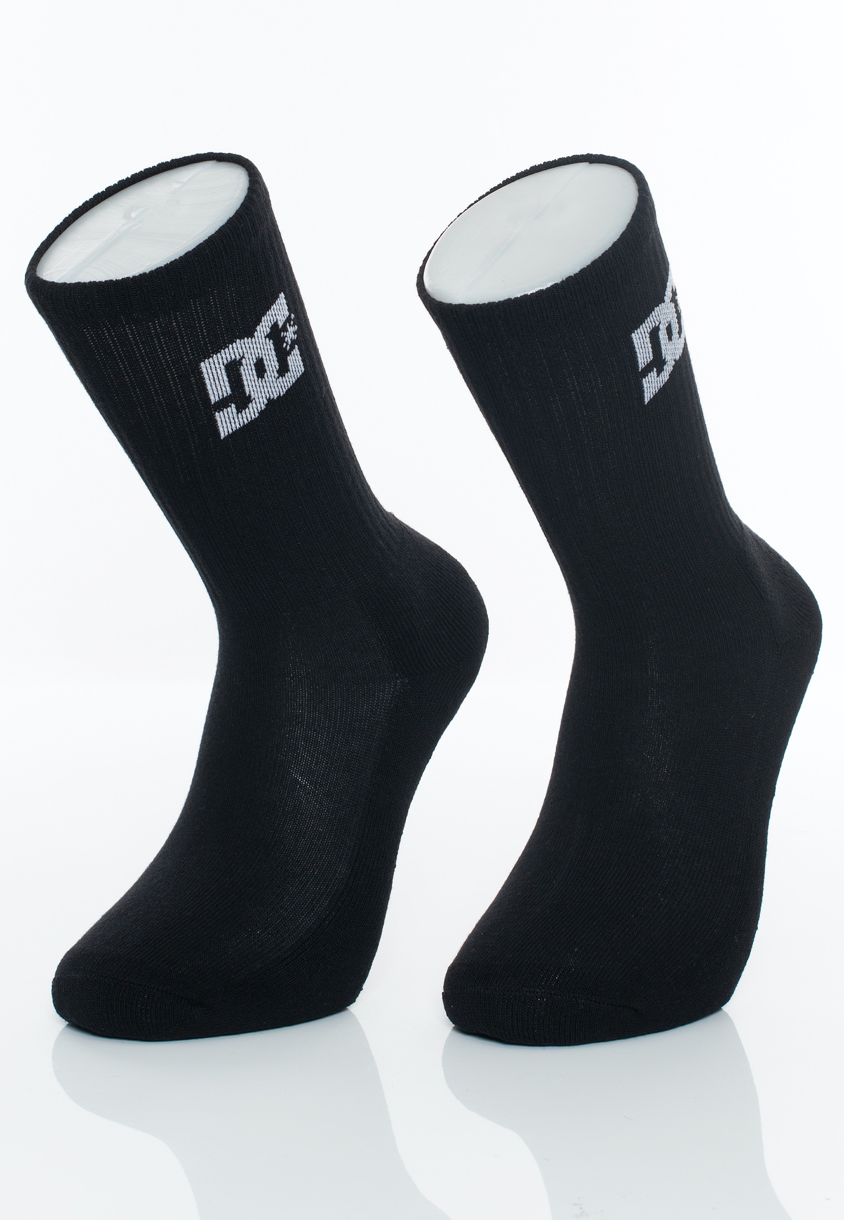 DC - Crew Pack Of 3 Black - Socks | Neutral-Image