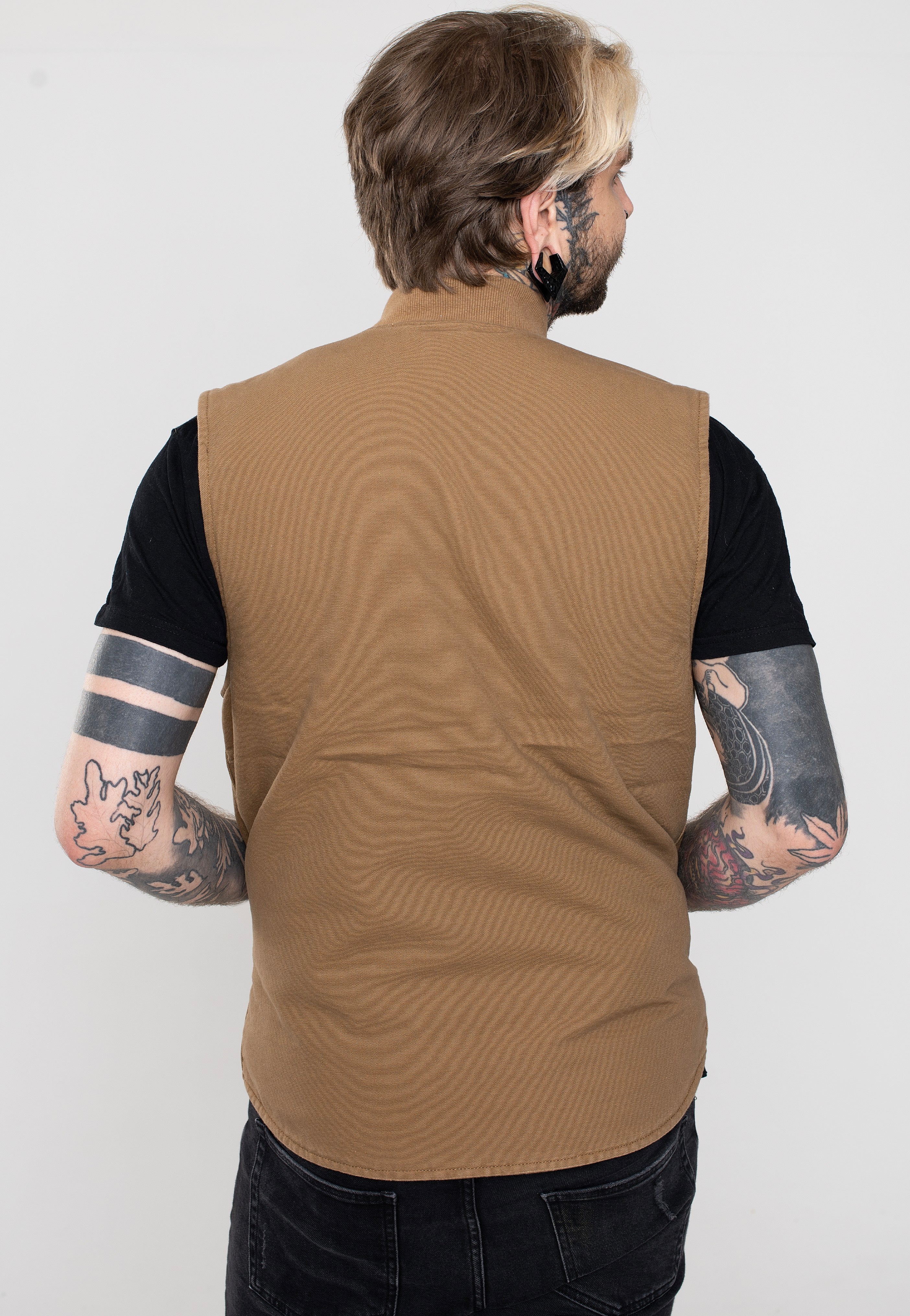 Carhartt WIP - Classic Rinsed Hamilton Brown - Vest | Men-Image