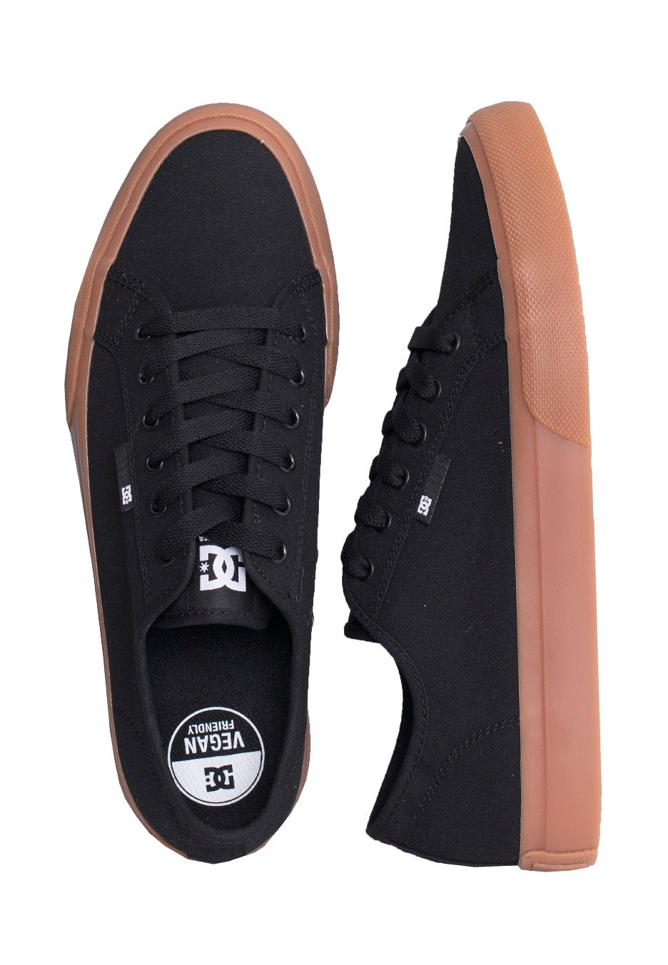 DC - Manual Black/Gum - Shoes | Men-Image