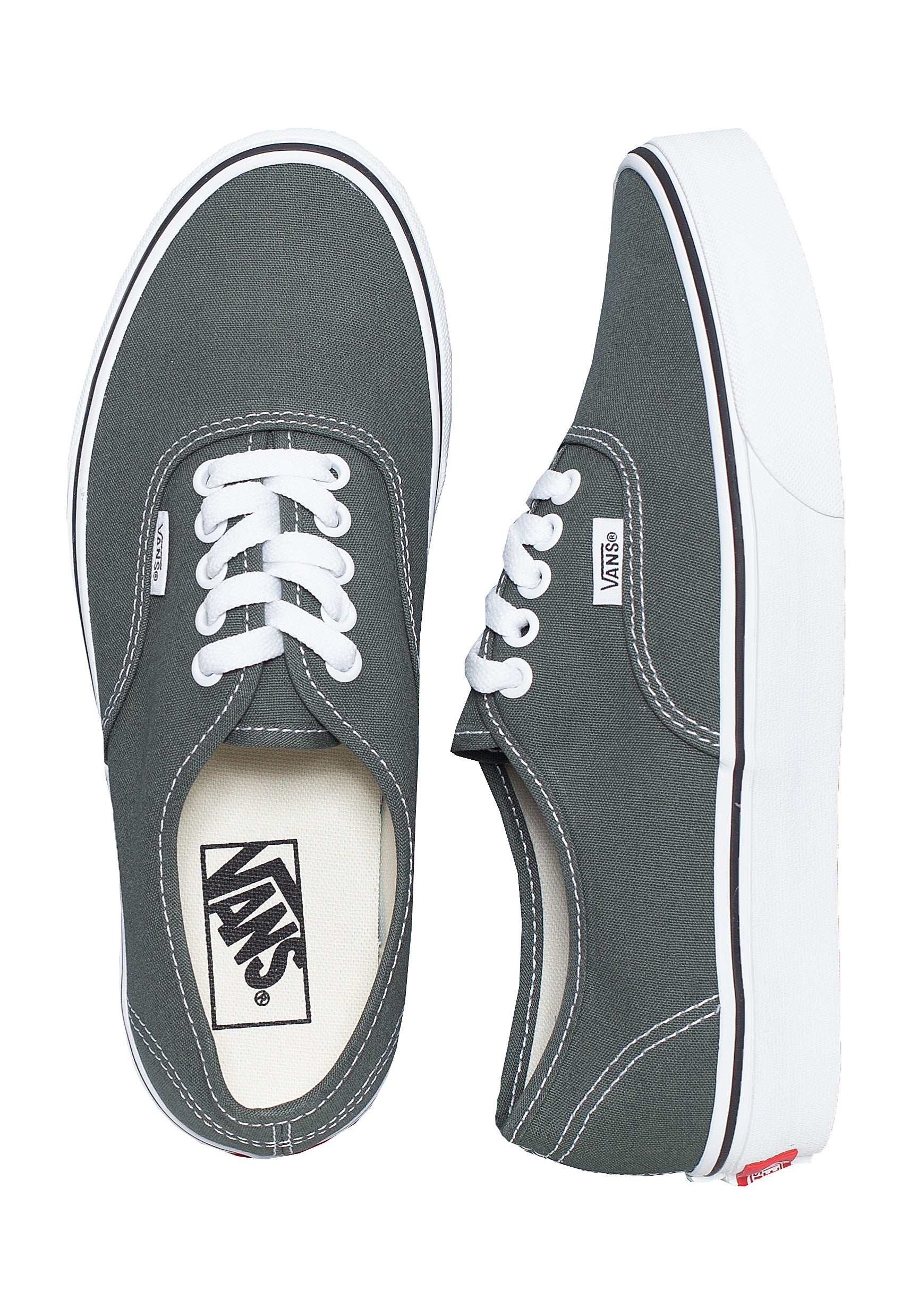 Vans - Authentic Thyme/True White - Shoes | Men-Image