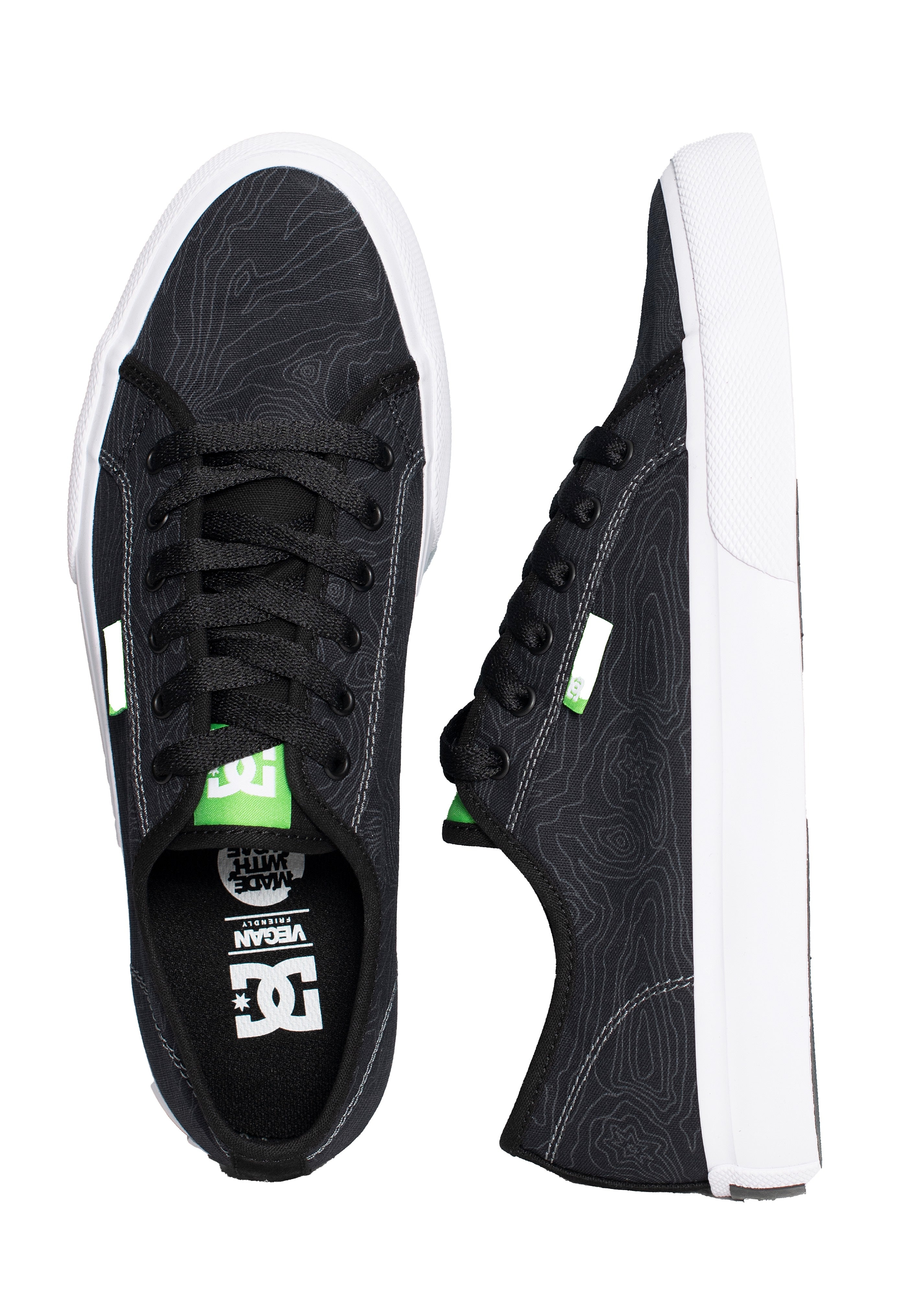 DC - Manual TX SE Black/Lime - Shoes | Men-Image