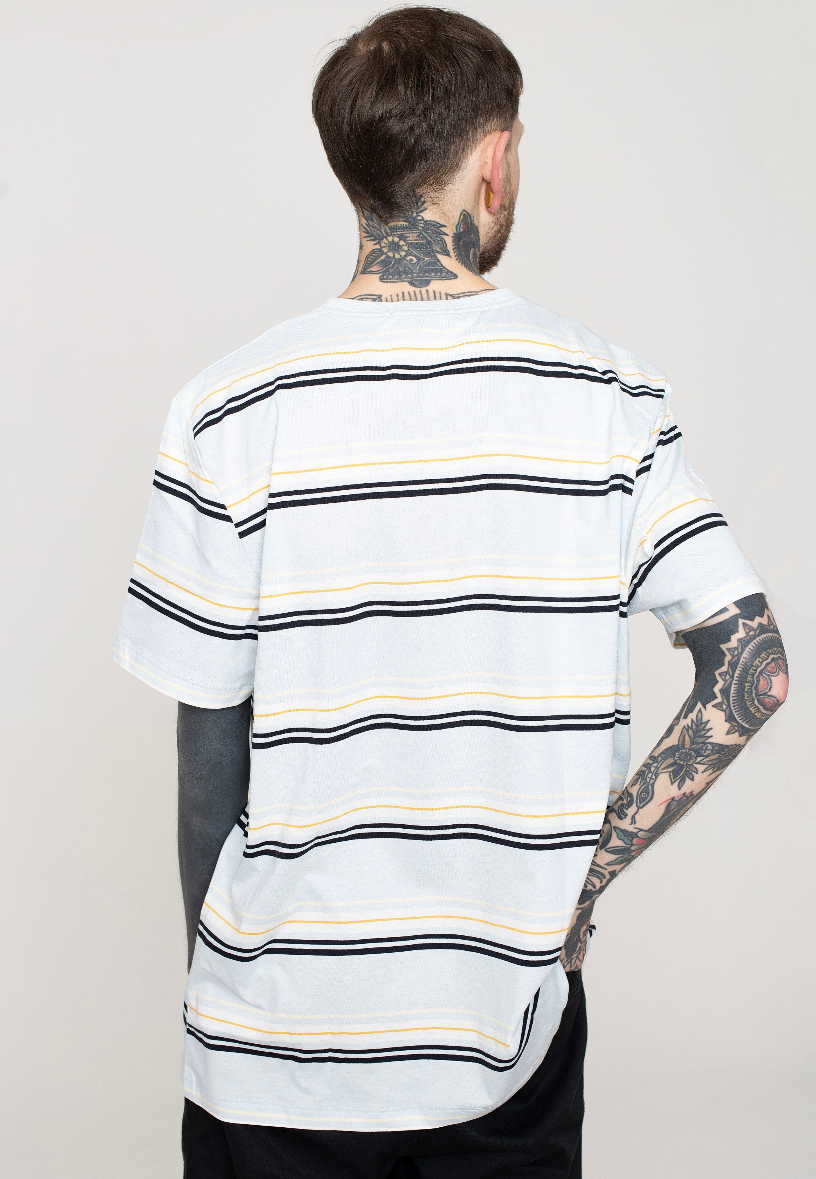 Fred Perry - Stripe Light Ice - T-Shirt | Men-Image