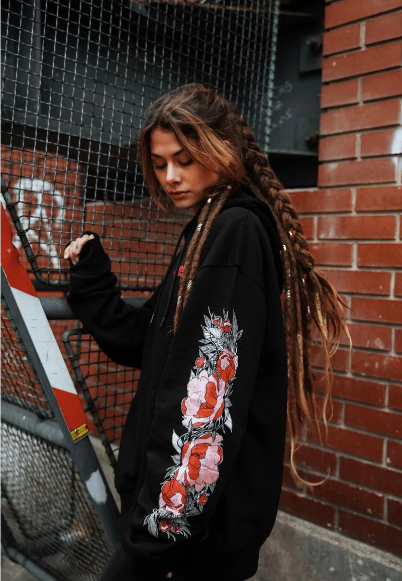 Stay Cold Apparel - Dead Bloom - Hoodie | Women-Image