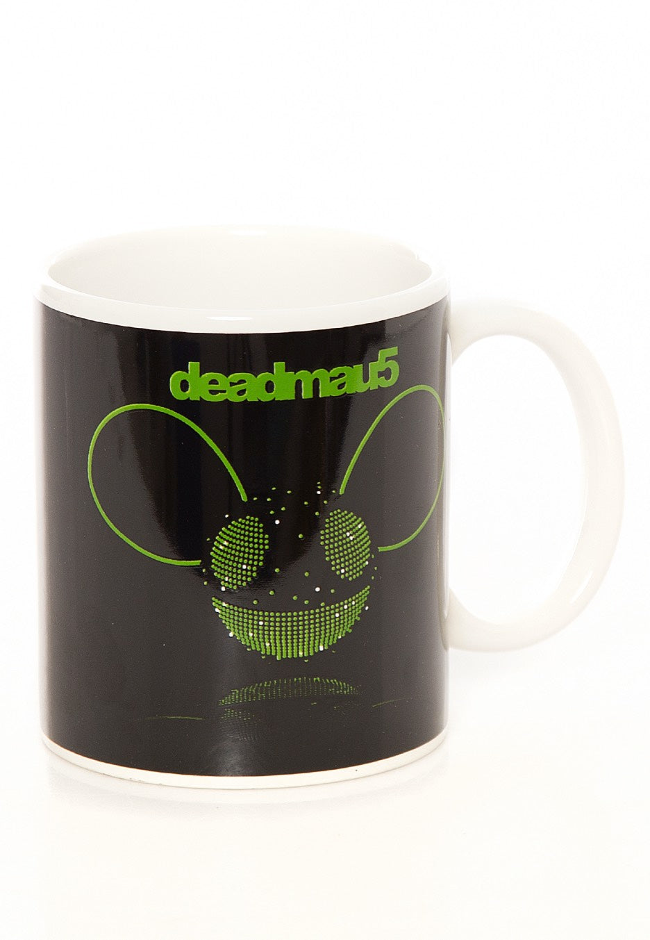 Deadmau5 - Green Disco Ball Head White - Mug | Neutral-Image