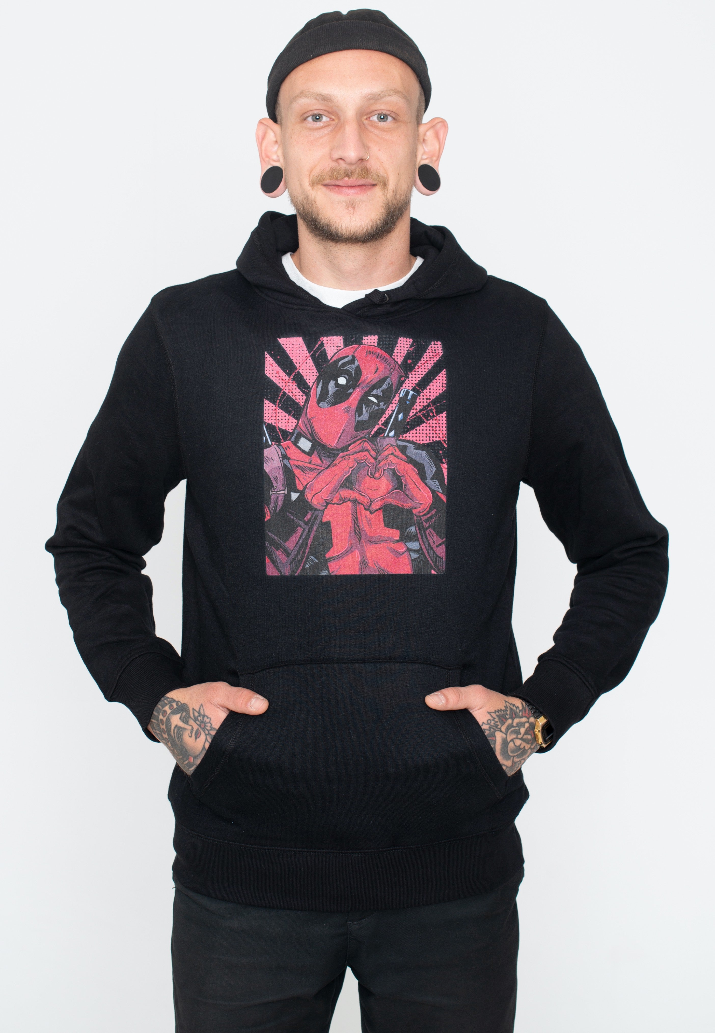 Deadpool - Close Heart Pool - Hoodie | Men-Image