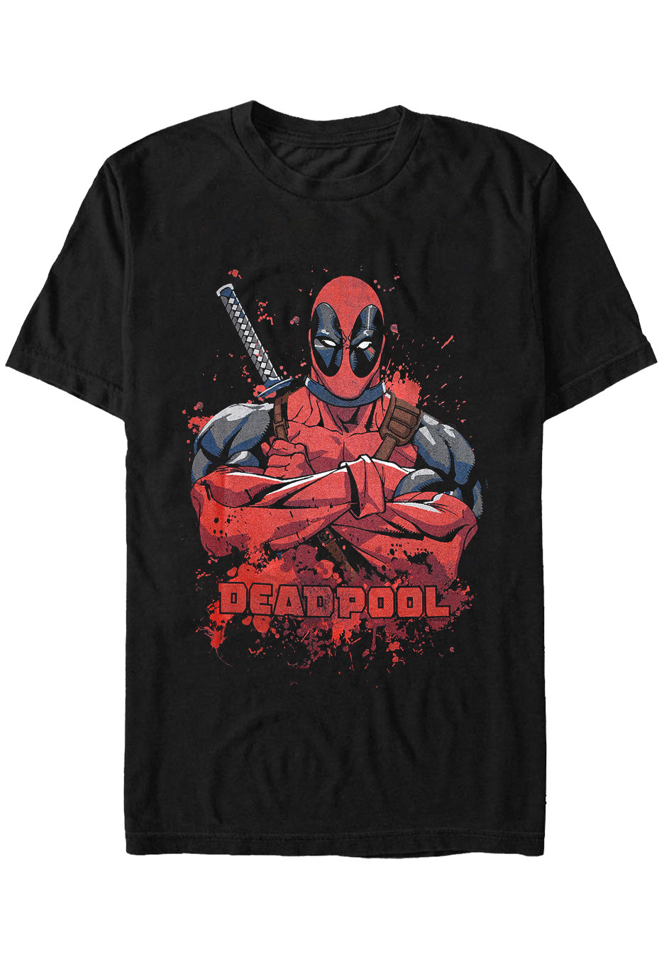 Deadpool - Pose Splat - T-Shirt | Neutral-Image