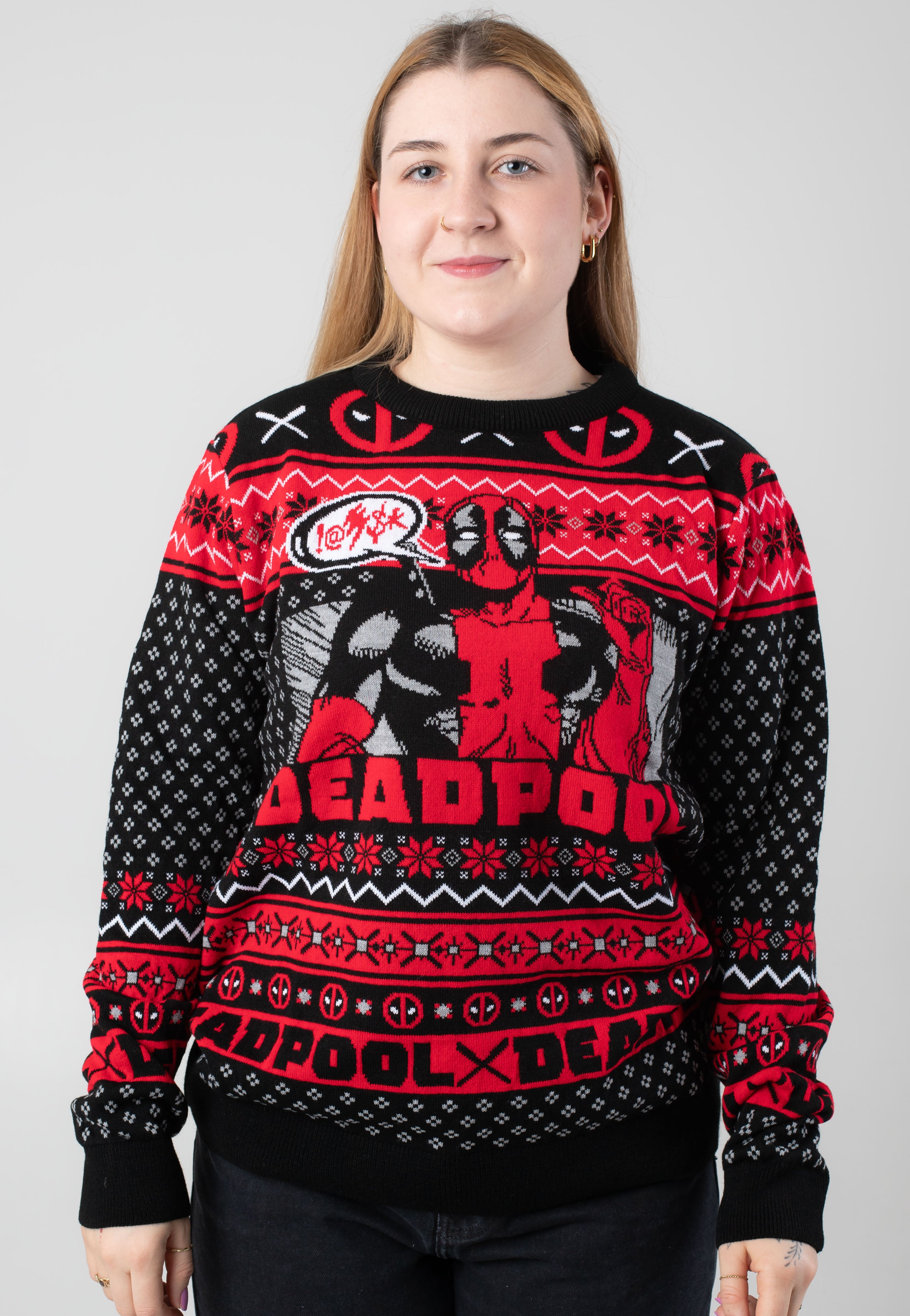 Deadpool - Show Off Xmas Knit - Pullover | Women-Image