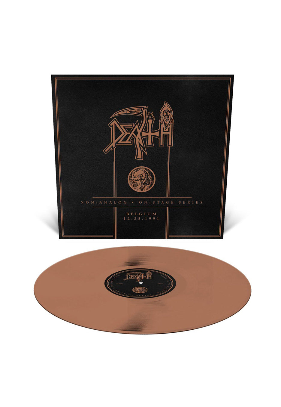 Death - Non:Analog - On:Stage Series: Belgium 12-23-1991 Bronze - Colored Vinyl | Neutral-Image