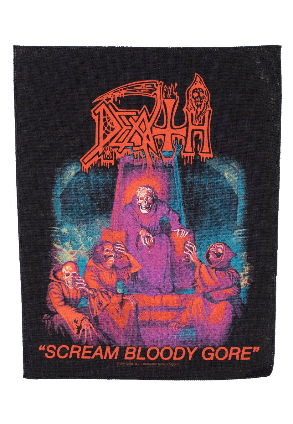 Death - Scream Bloody Gore - Backpatch | Neutral-Image