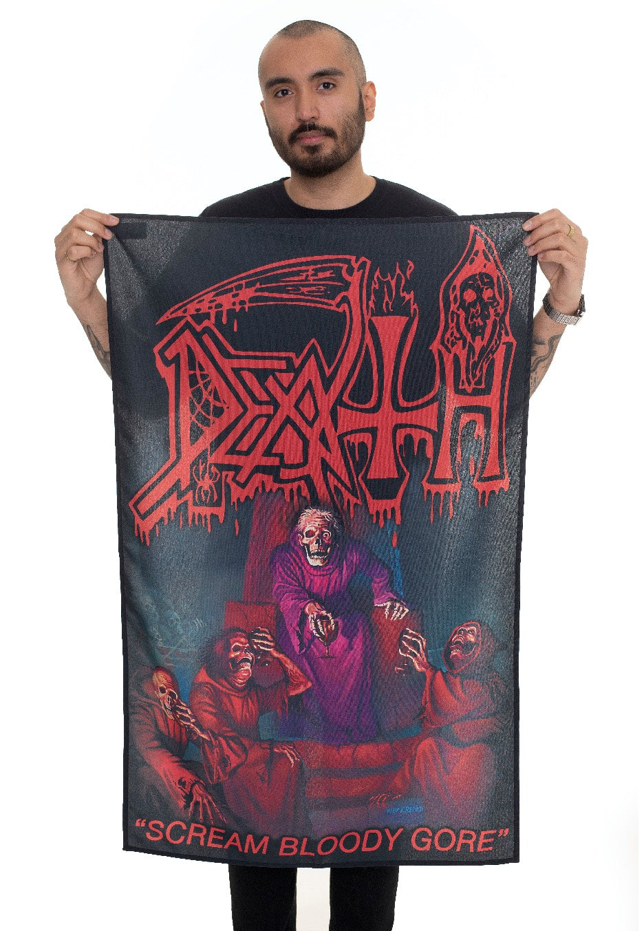 Death - Scream Bloody Gore - Flag | Neutral-Image