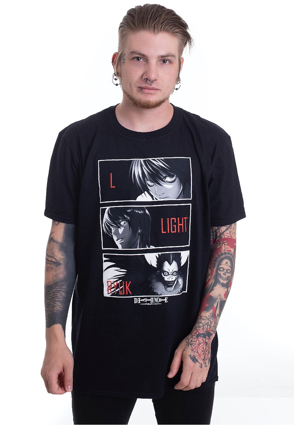 Death Note - Good, Bad, Shinigami - T-Shirt | Men-Image