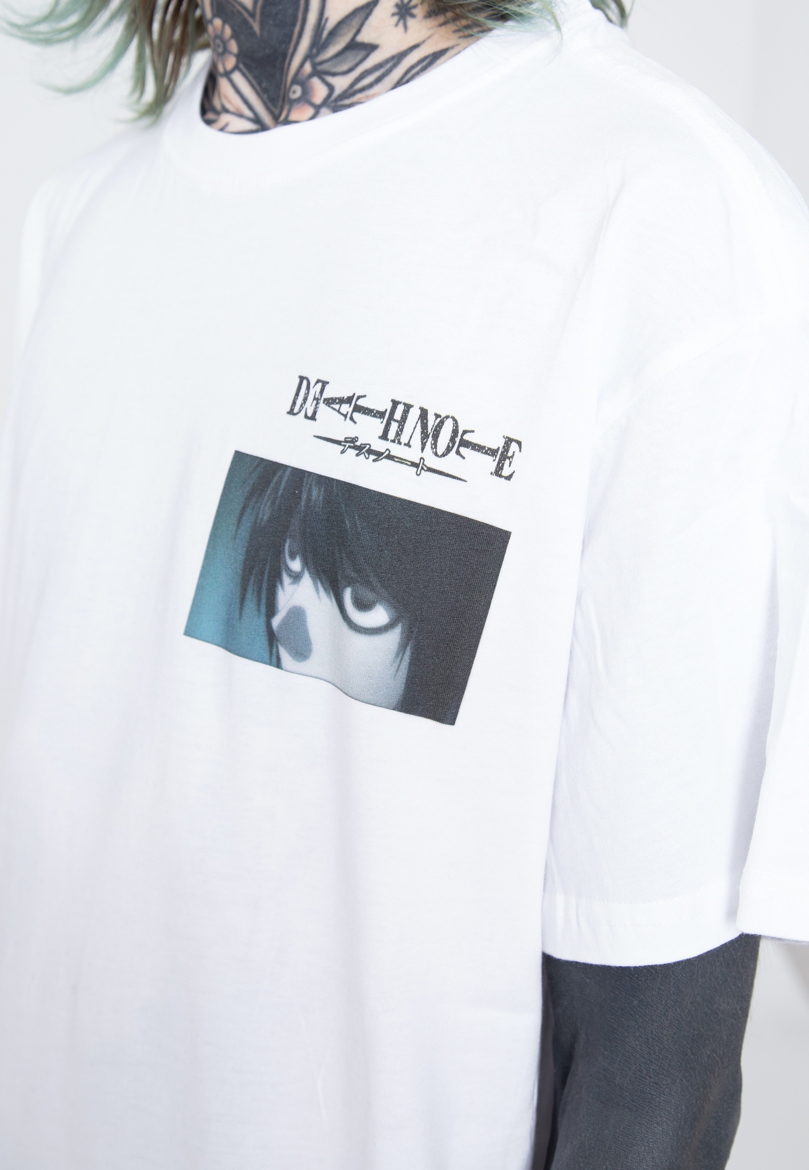 Death Note - L Pocket Print - T-Shirt | Men-Image