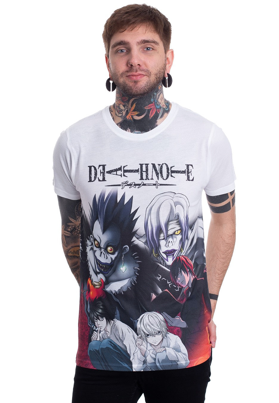 Death Note - The Evil Behind All Over - T-Shirt | Men-Image