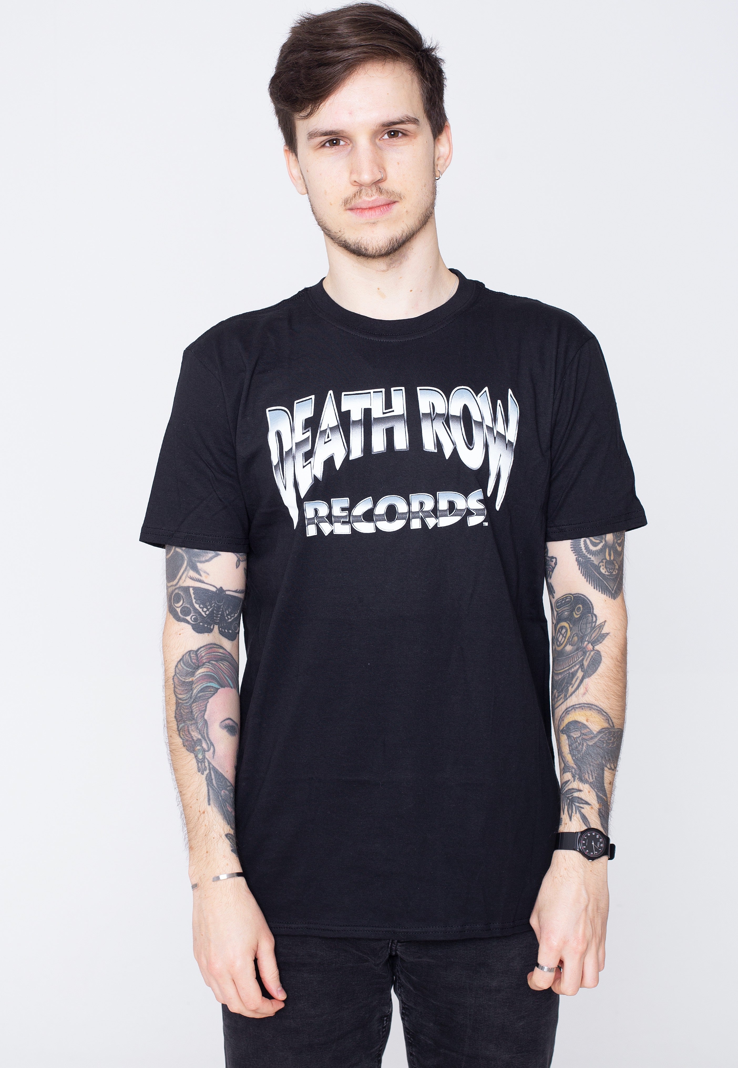 Death Row Records - Chrome Logo - T-Shirt | Men-Image