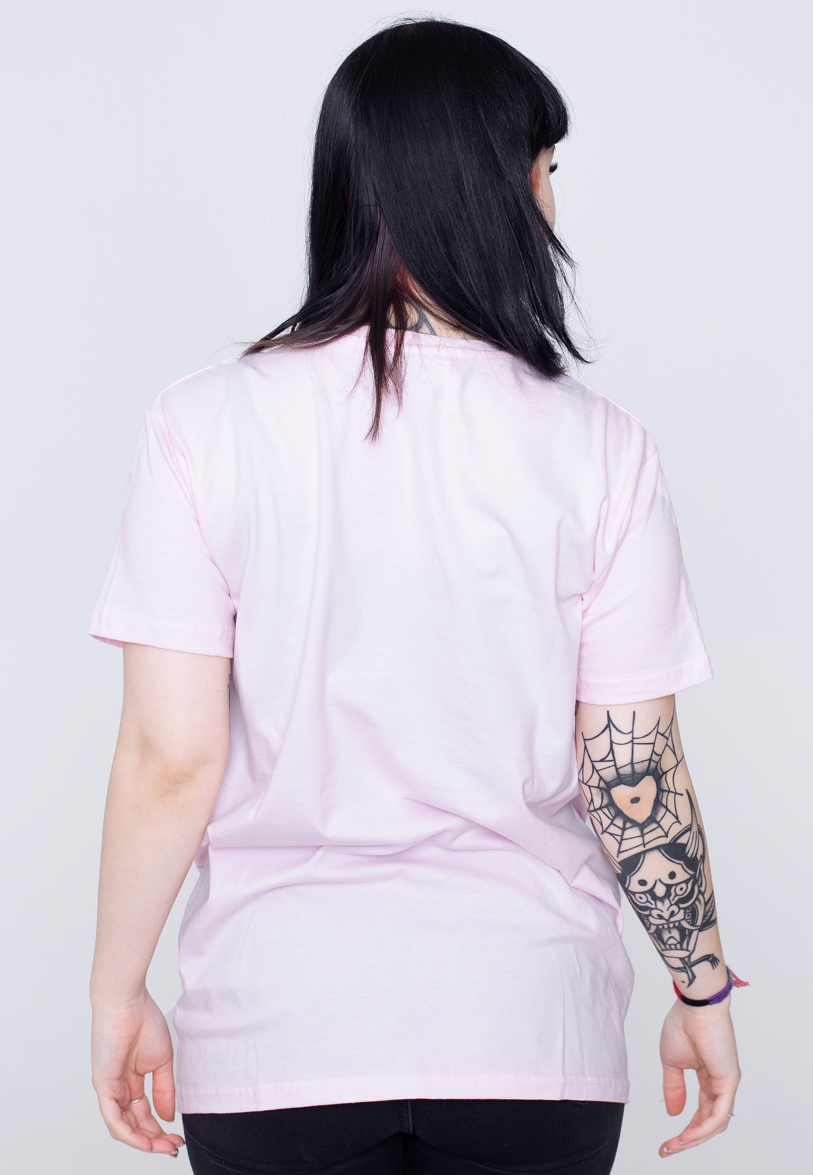 Deez Nuts - Chrome Logo Light Pink Eco - T-Shirt | Women-Image