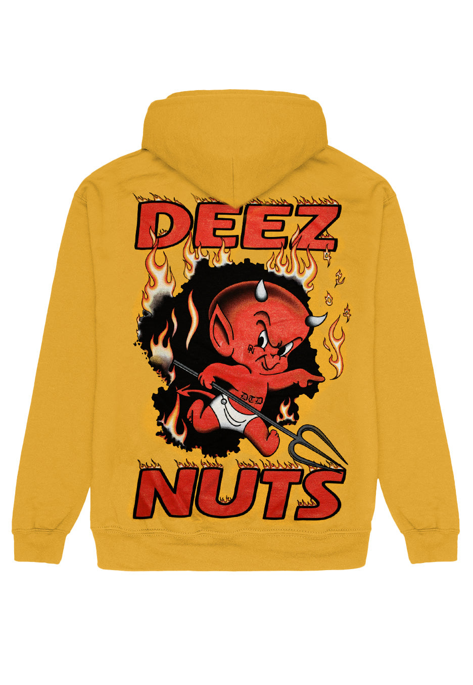 Deez Nuts - Devil Baby Yellow - Hoodie | Neutral-Image