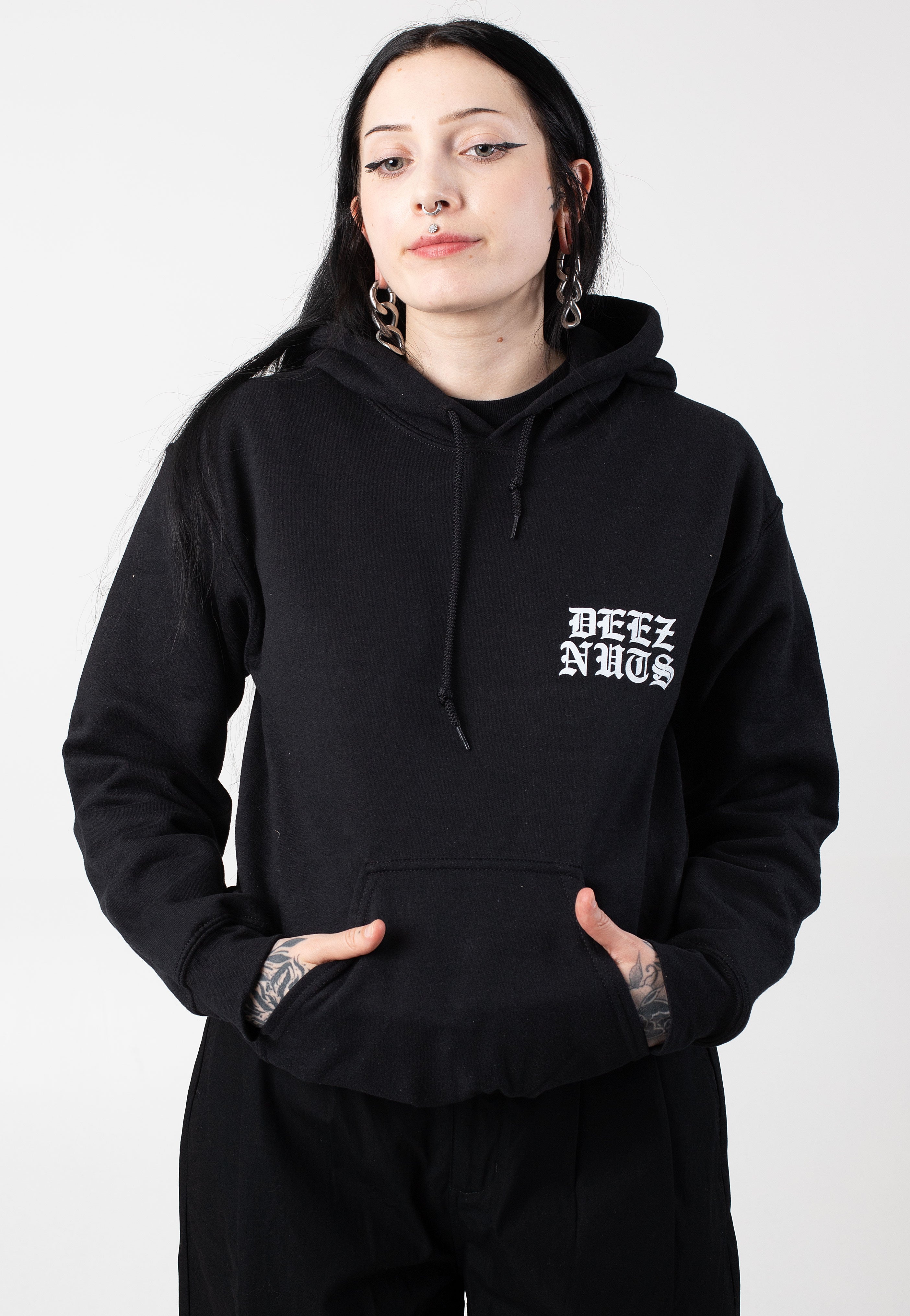 Deez Nuts - Golden Smile Skull - Hoodie | Women-Image