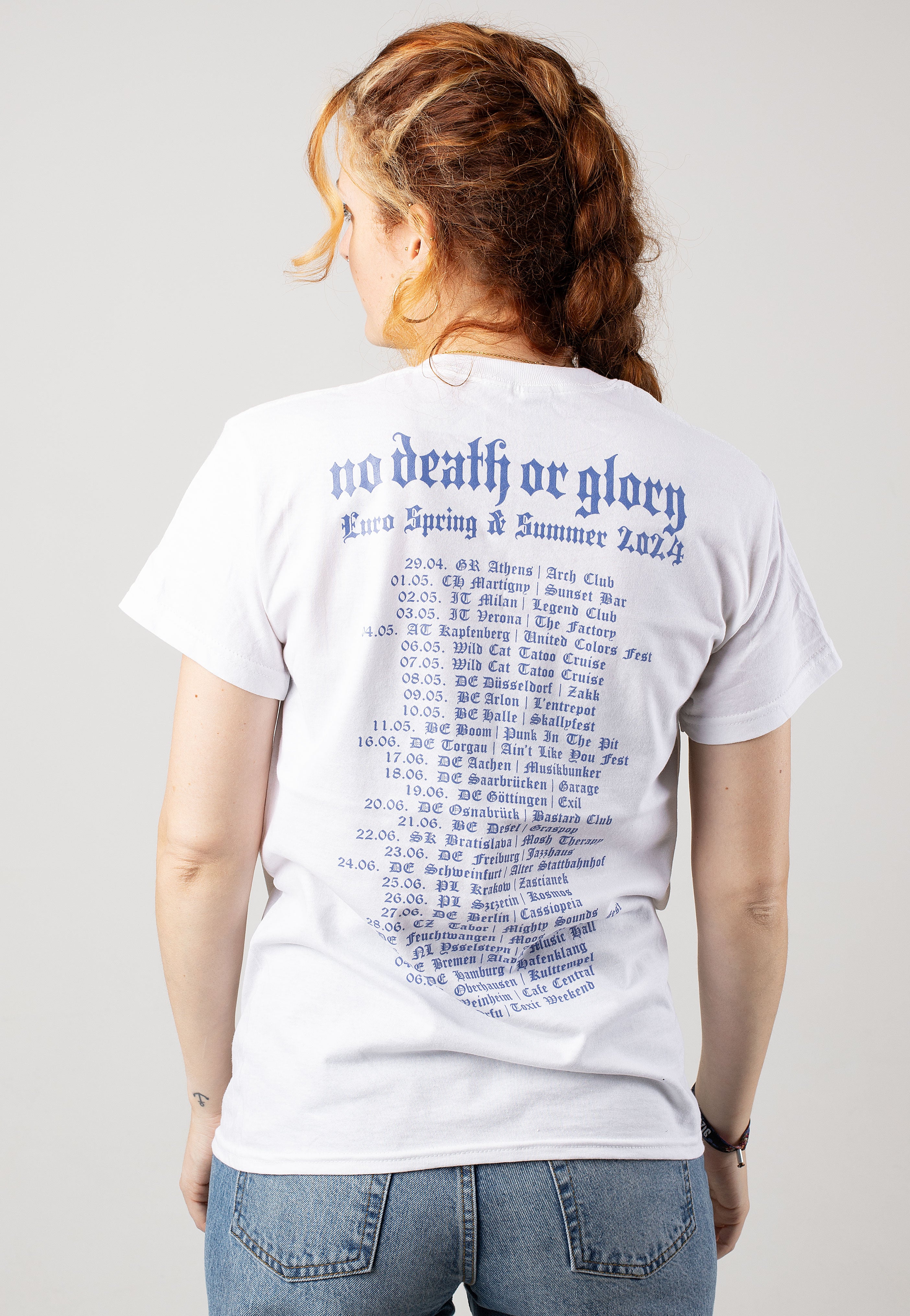 Deez Nuts - No Death Or Glory Tour 2024 White - T-Shirt | Women-Image