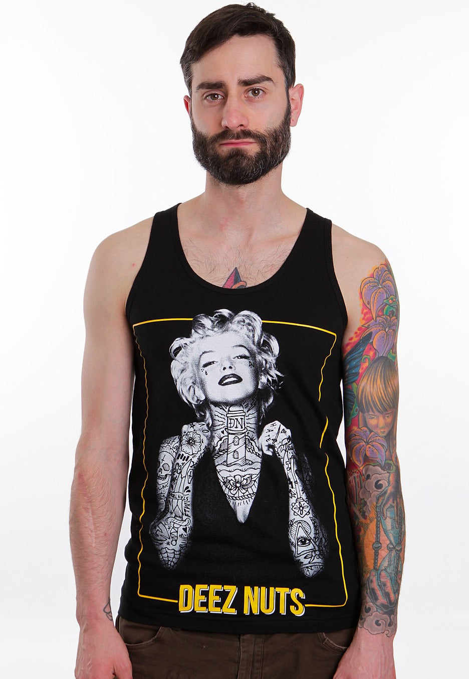 Deez Nuts - Tattoo Girl - Tank | Men-Image