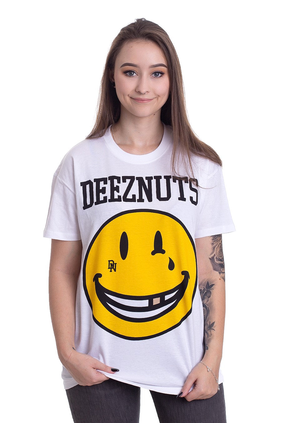 Deez Nuts - You Got Me Fucked Up White - T-Shirt | Women-Image