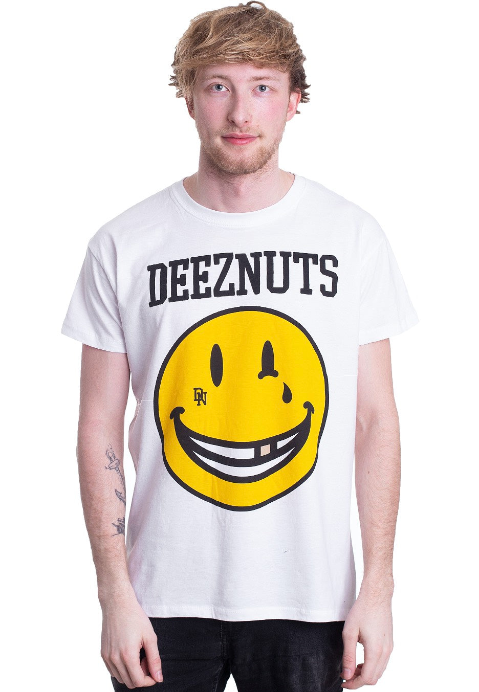 Deez Nuts - You Got Me Fucked Up White - T-Shirt | Men-Image