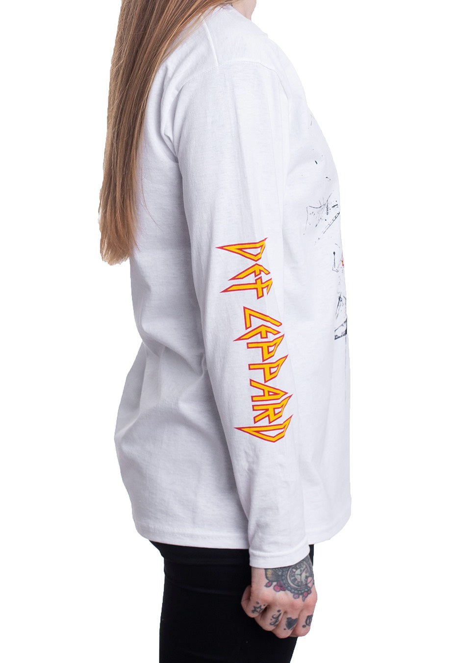 Def Leppard - Shatter White - Longsleeve | Women-Image