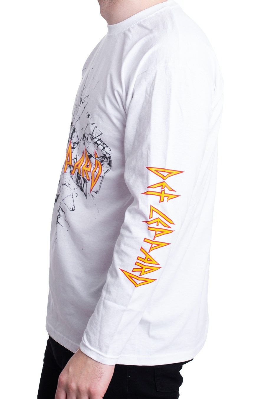 Def Leppard - Shatter White - Longsleeve | Men-Image