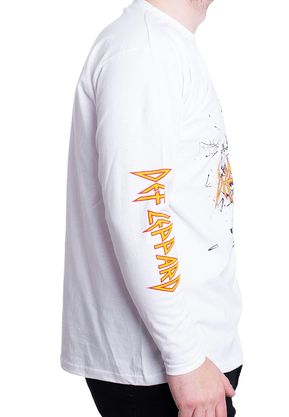 Def Leppard - Shatter White - Longsleeve | Men-Image