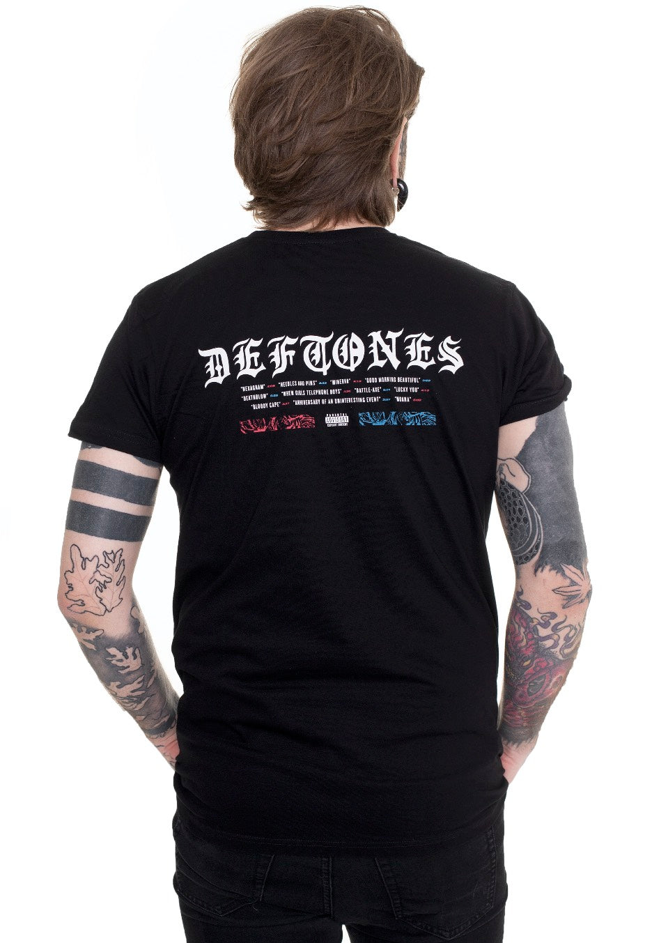 Deftones - Static Skull - T-Shirt | Men-Image