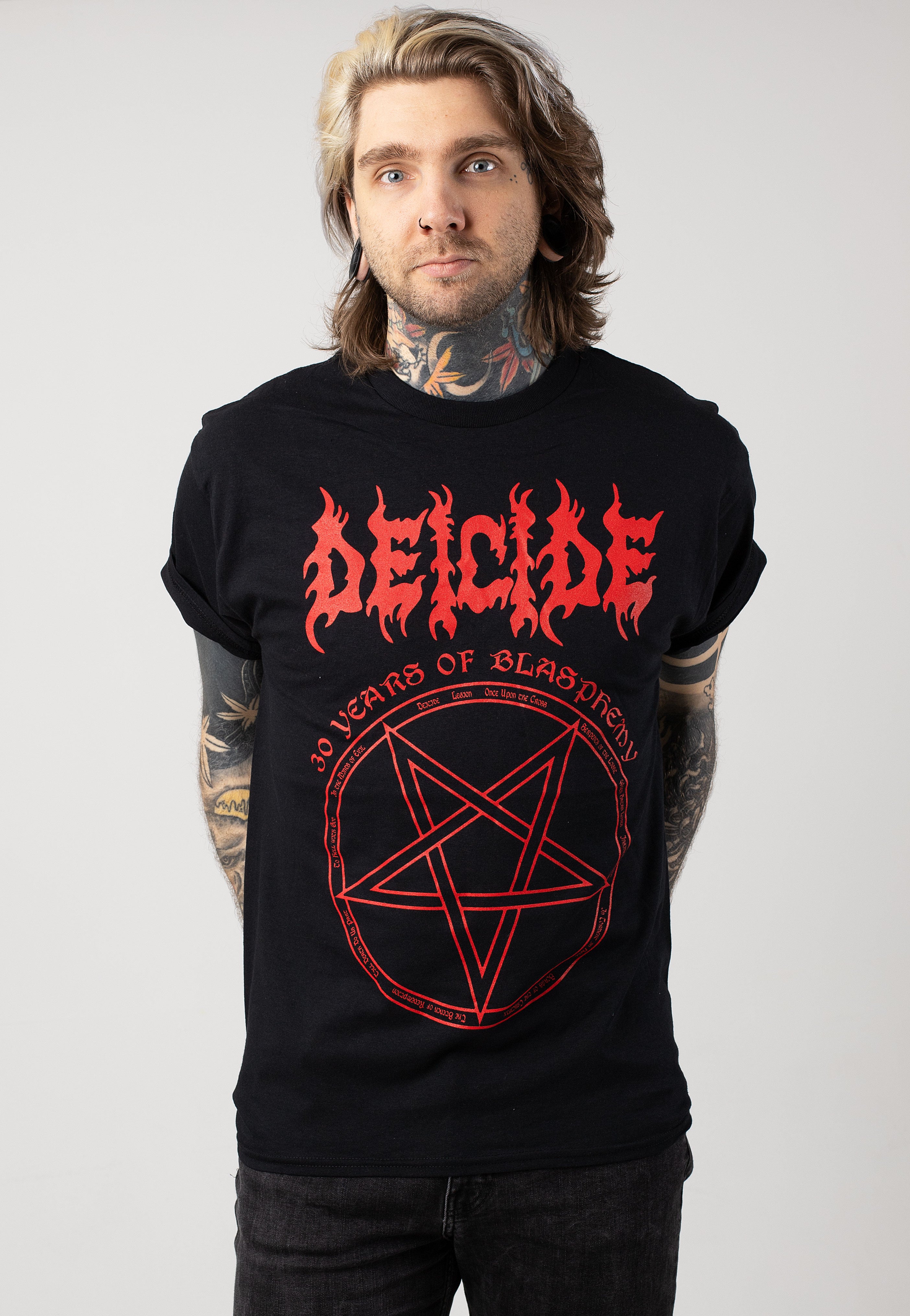 Deicide - 30 Years Of Blasphemy - T-Shirt | Men-Image