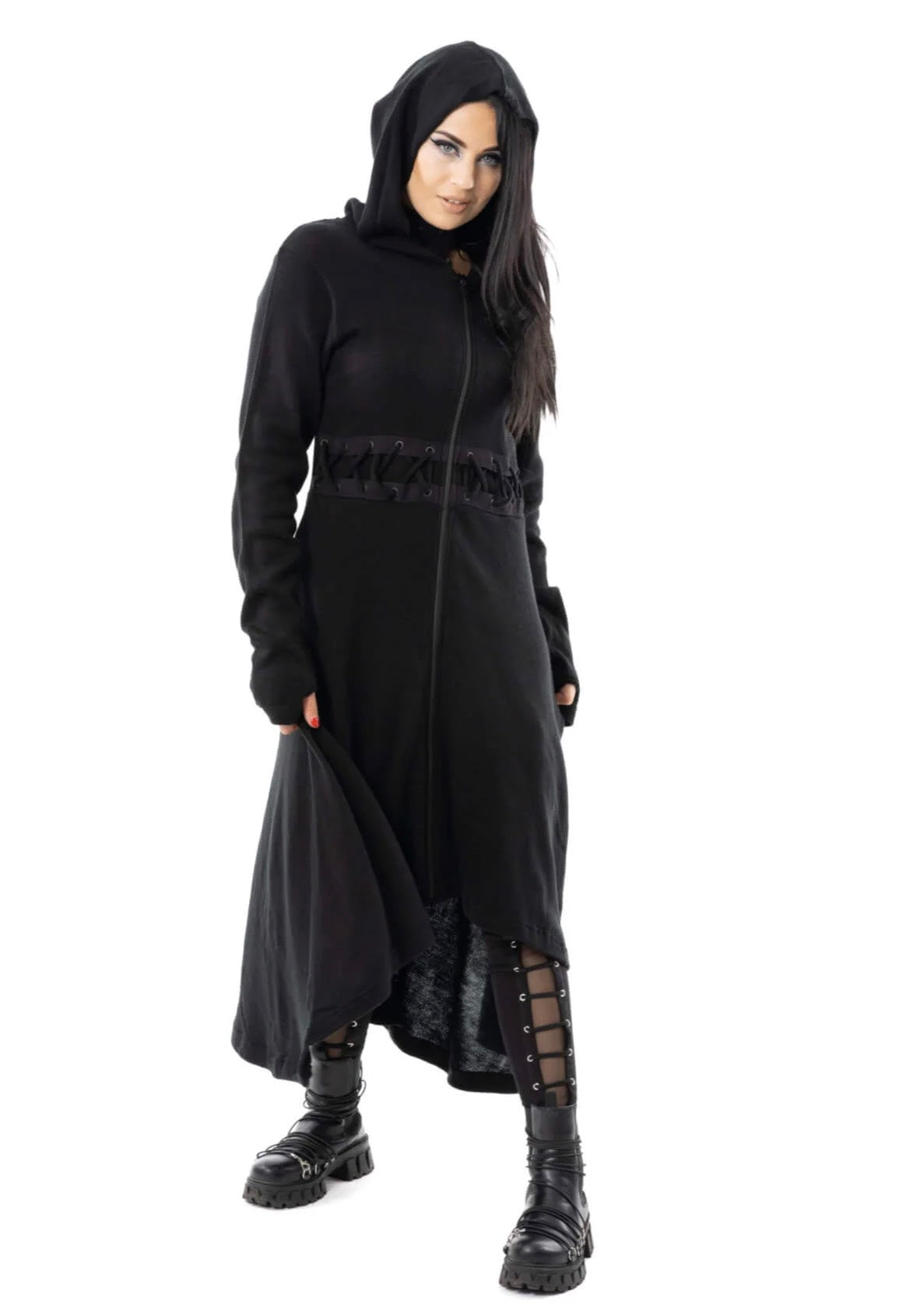 Poizen Industries - Demille Black - Cardigan | Women-Image