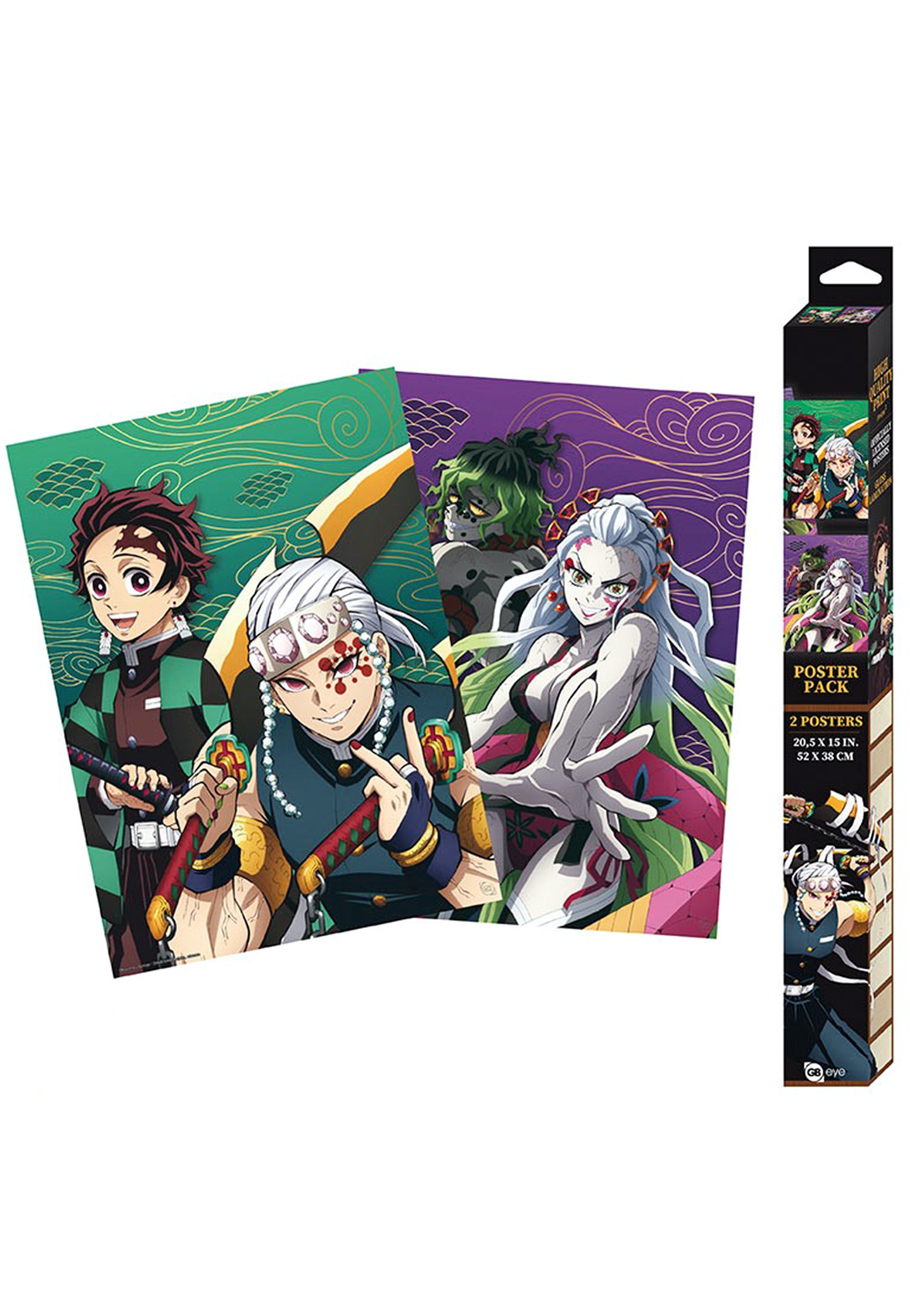 Demon Slayer - Entertainment District Chibi Set - Poster | Neutral-Image