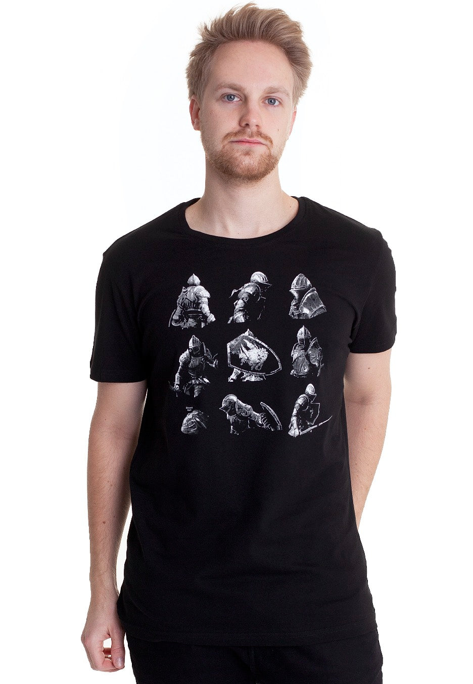 Demon's Souls - Knight Poses - T-Shirt | Men-Image