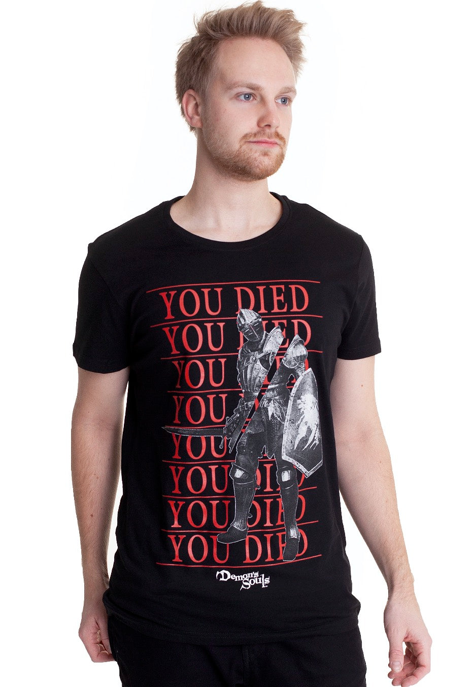 Demon's Souls - You Died Knight - T-Shirt | Men-Image