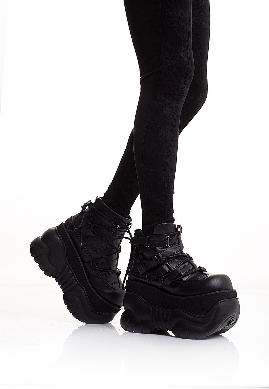 DemoniaCult - Boxer Vegan Leather - Girl Shoes | Women-Image