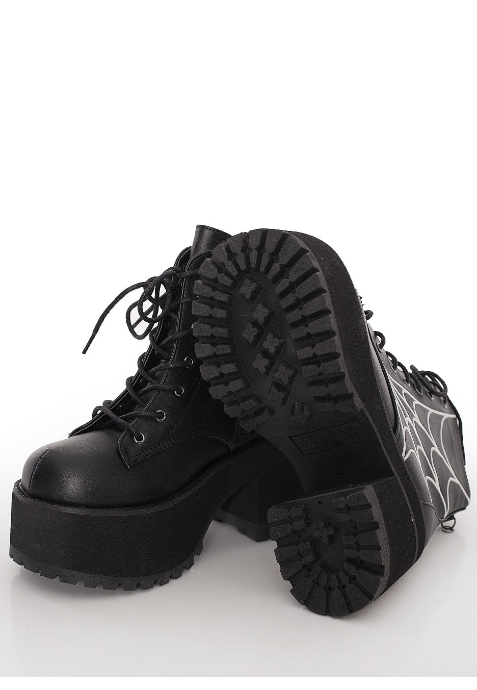 DemoniaCult - Ranger 105 Spider Web Embroidery - Girl Shoes | Women-Image